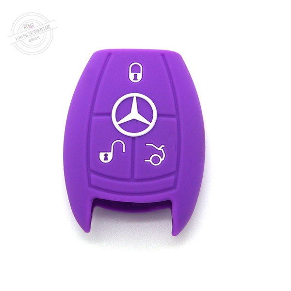 Mercedes Benz  E series key fob covers|cases|protectors|skins with logo for  C series|ML,7 colors,completely natural silicone.