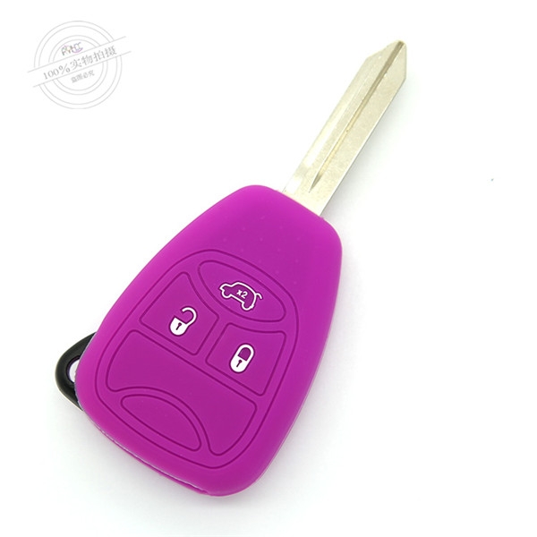 Jeep Free passengers key fob covers|cases|protectors|skins with logo for Compass|free light,8 colors,completely natural silicone.