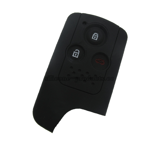 Spirior car key cover,black,3 buttons,debossed design