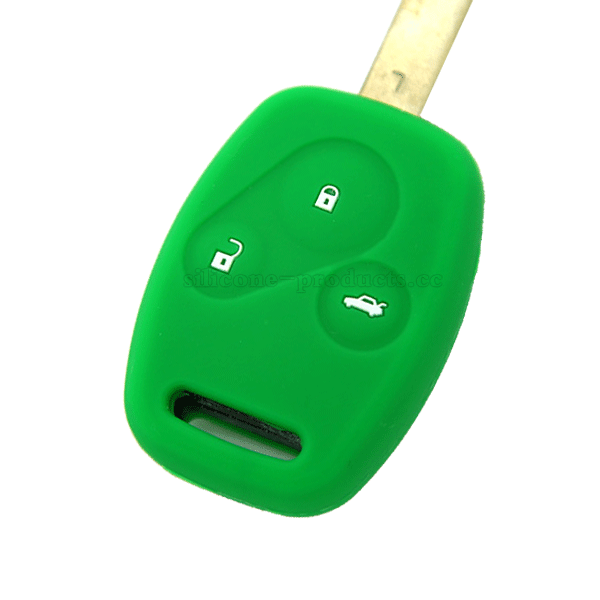 Spiror car key cover,green,embossed design
