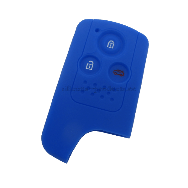 Spirior car key cover,blue,3 buttons,debossed design