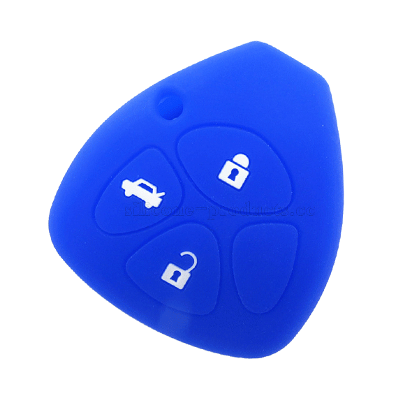 Crown car key cover,blue,4 b...