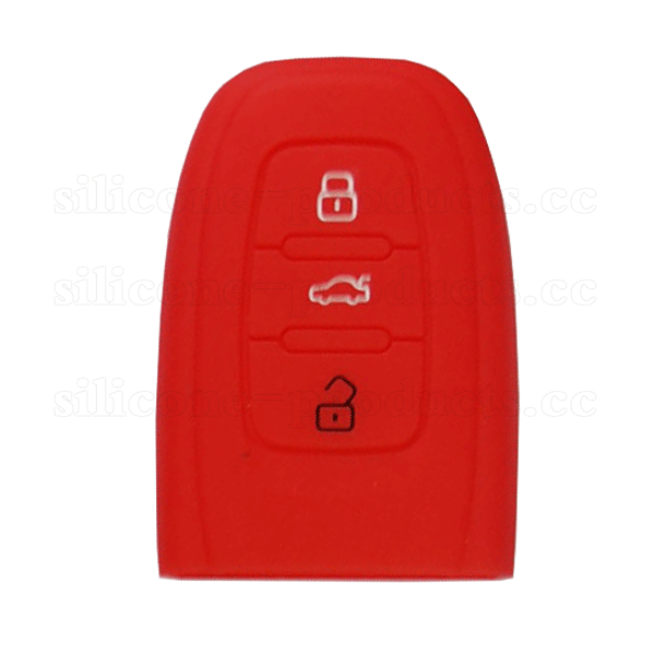 A8L car key cover,red,3 butt...