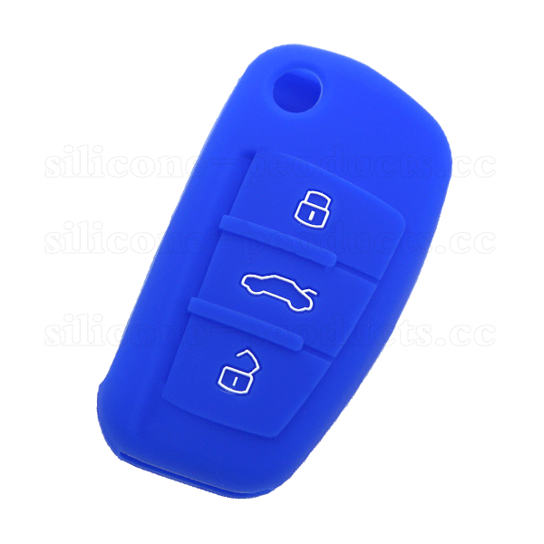 Q7 car key cover,blue,3 butto...