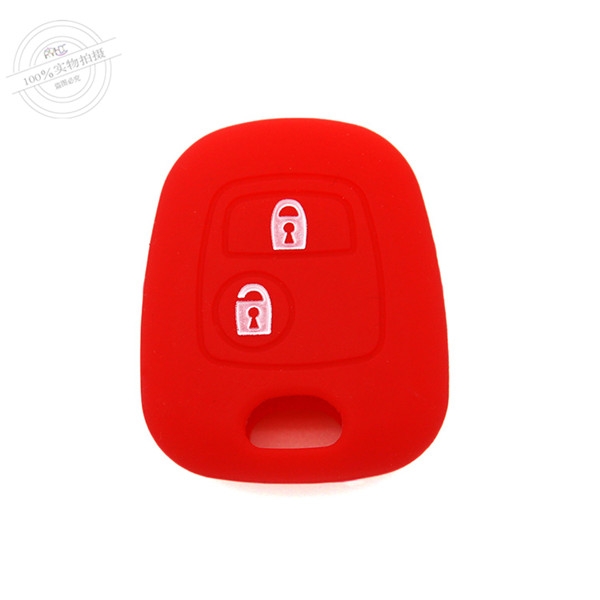 Citroen car key case, silicone car key covers made in China, newest car key covers, light car key accessories