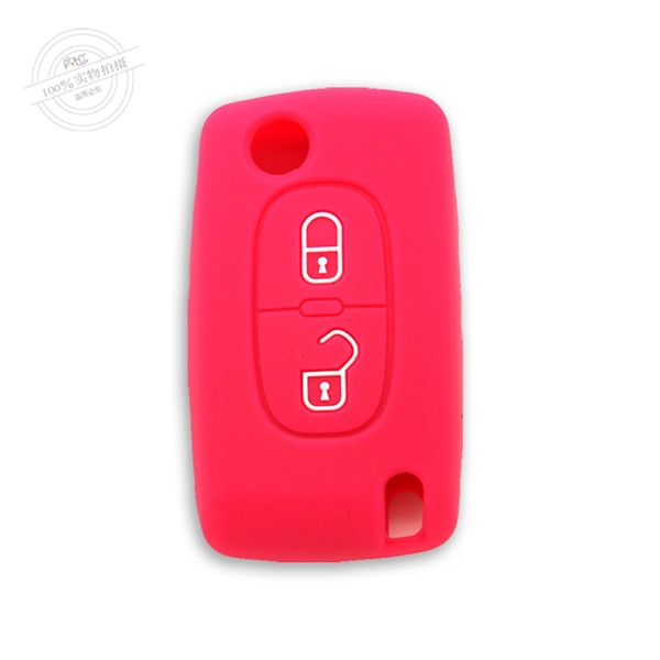 Citroen silicone car key covers, durable silicone key covers for Citroen