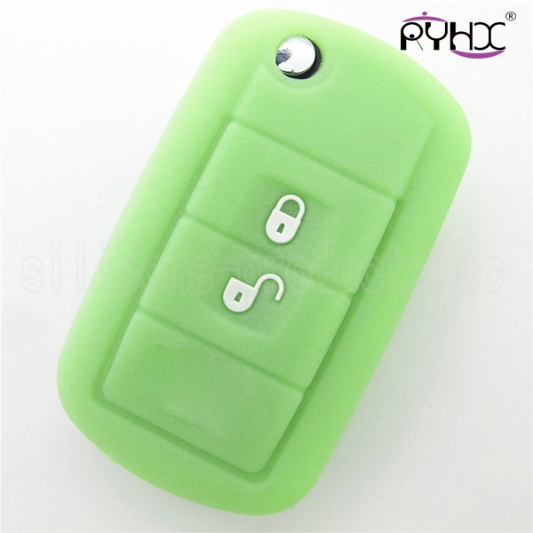 silicone car key cover case for 2 button Range Rover key/remote.