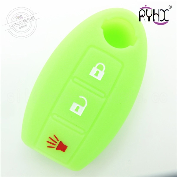 Nissan silicone key protective case, multi-functions smart key cover