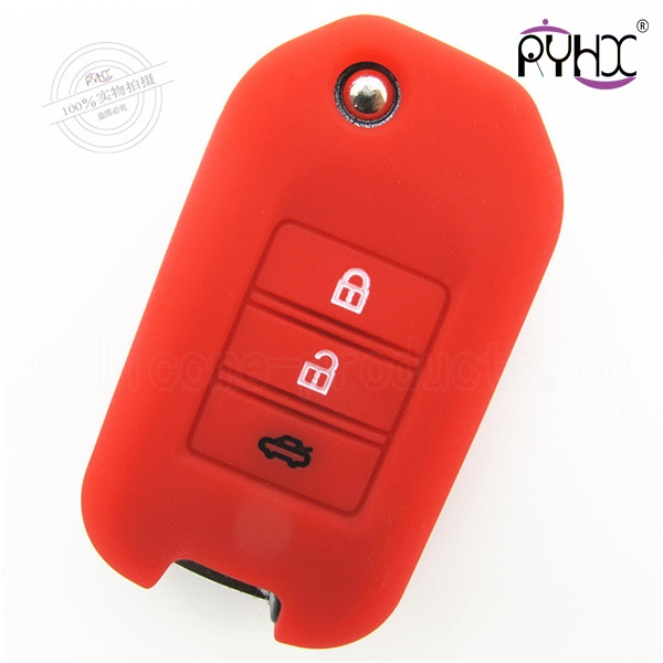 Honda key silicone covers, high quality key silicone case, waterproof key protective skin for honda, multi-functions key covers.