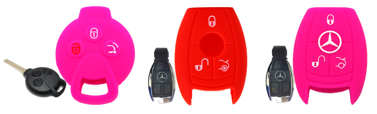 silicone car key cover mercedes