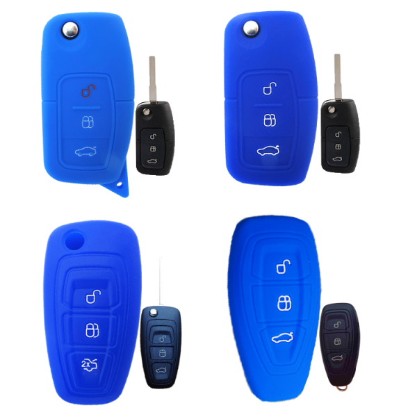 Online wholesale Ford Focus silicone key cover,3 button.