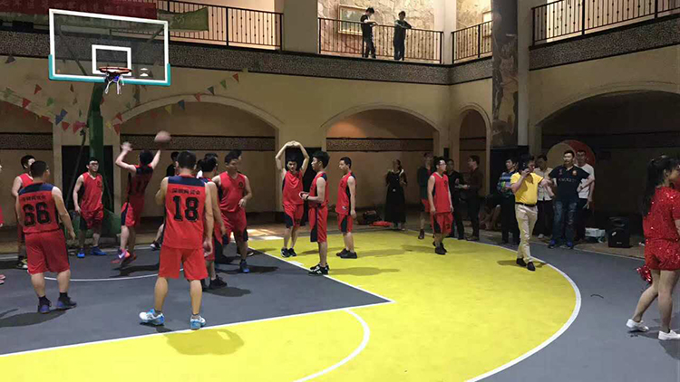 Shenzhen RYHX Basketball game：the silicone factory VS the plastic factory 2