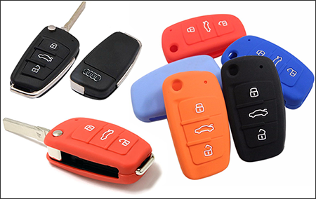 The Silicone Cover For Audi-Flip Key Model B