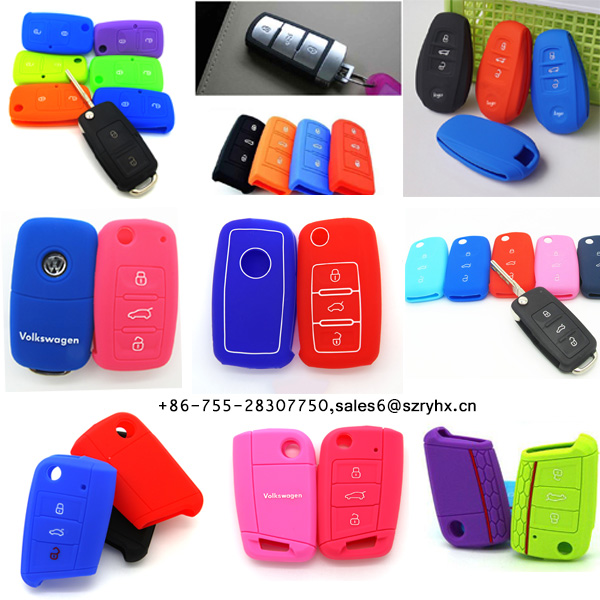Volkswagen Key Fob Cover -Colorful silicone key cover for Volkswagen car key here