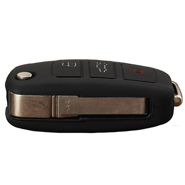 Black silicone key shell for Audi Q5 remote