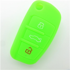 Silicone car key pouch for Audi A3