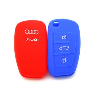 Audi A4L silicone key case-...