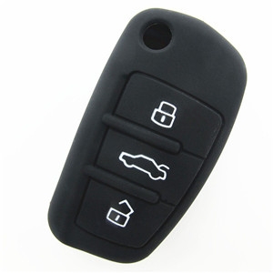 Silicone key fob cover for Audi A8-Wholesale Custom