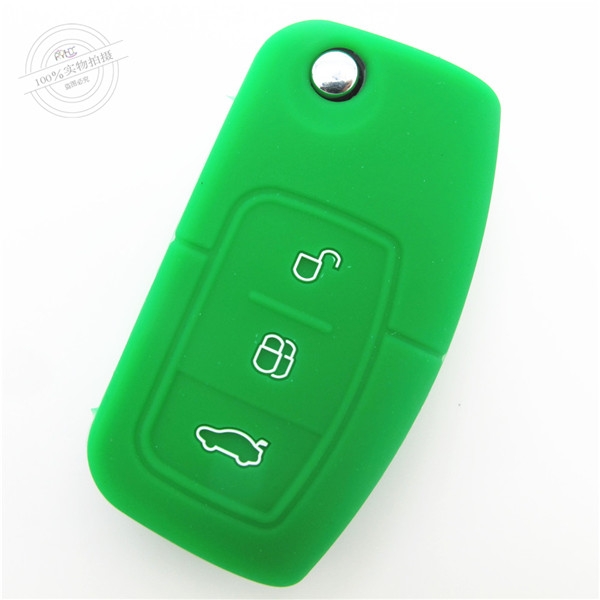 Ford Focus key fob covers|cases|protectors|skins with logo for Ecosport|New Fiestav|Old Mondeo|New Focus|New Fiesta,3 buttons,a variety of colors,completely natural silicone.