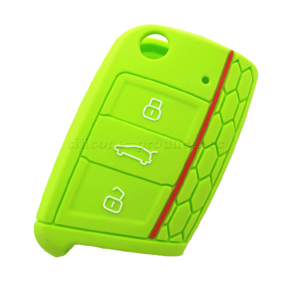 Golf7 car key cover,new green,3 buttons.