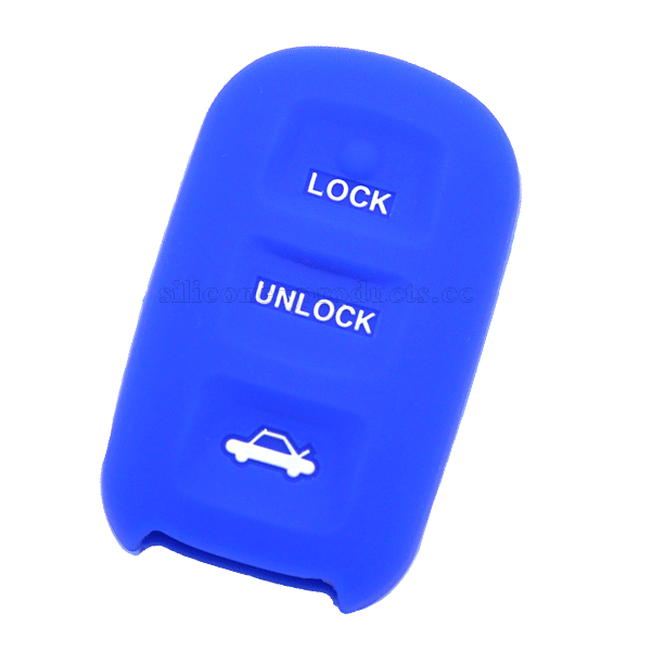 4 runner car key cover,blue,3 buttons,edbossed design