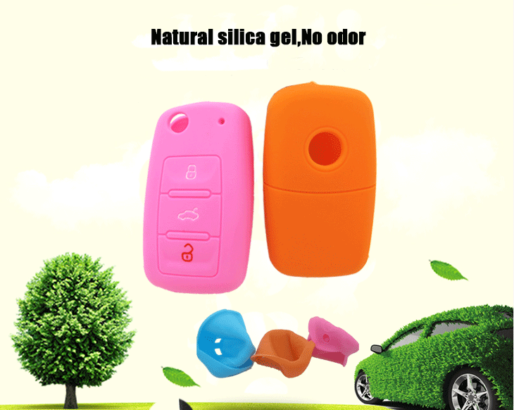 silicone car key cover material