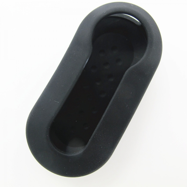 Fiat car key cover,auto comfortable touch key case,hot sale car key cover,black car key protector