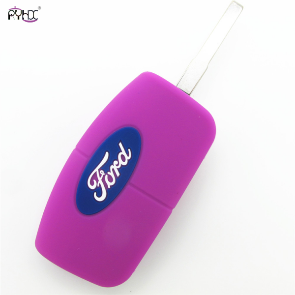 Online wholesale pink 2013 Ford Focus key fob cover,3 button.