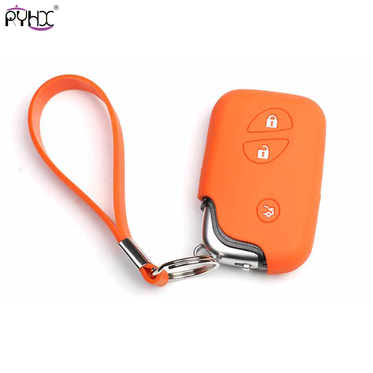 orange lexus key case cover 2