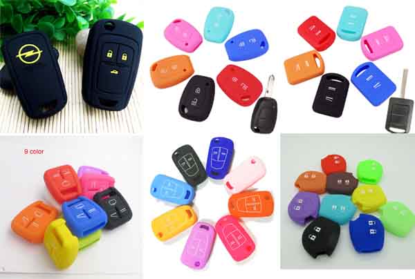 Opel Key Fob Cover -Colorful silicone key cover for Opel car key here