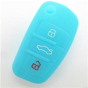 Silicone key fob cover for Audi A4L-Wholesale Custom