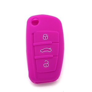 Silicone car key sleeve for Audi A6